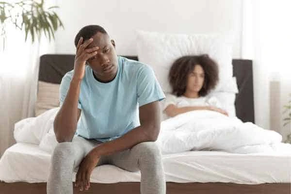 Man upset about ED symptoms Stratford