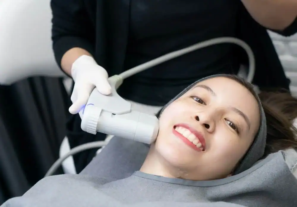 HIFU treatment Stratford in progress