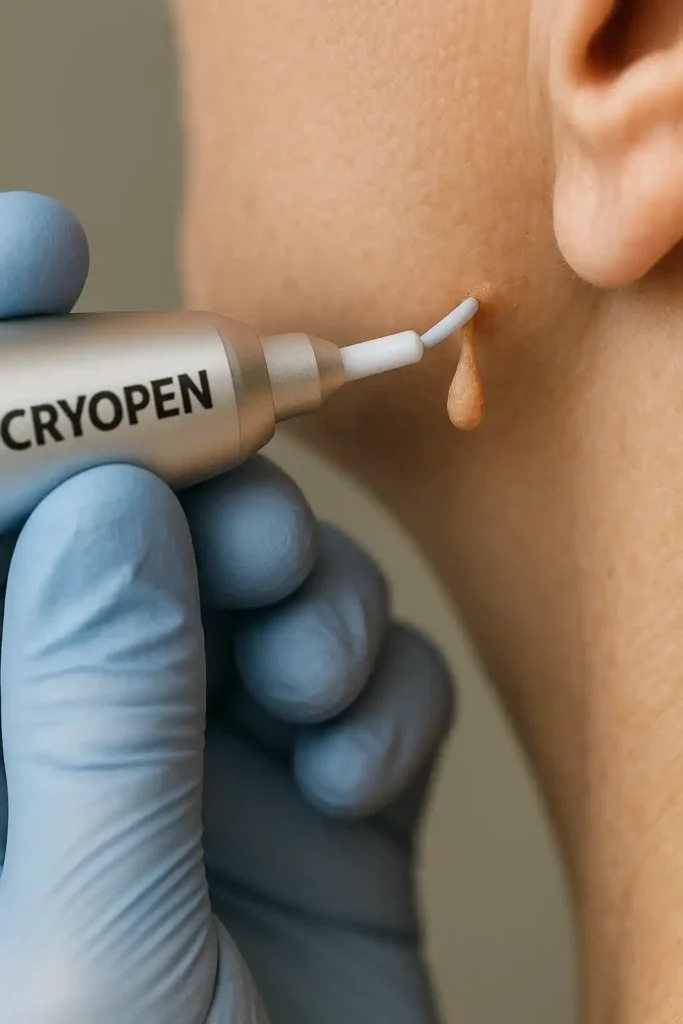 Cryopen for skin tags removal Stratford speak to our team today!