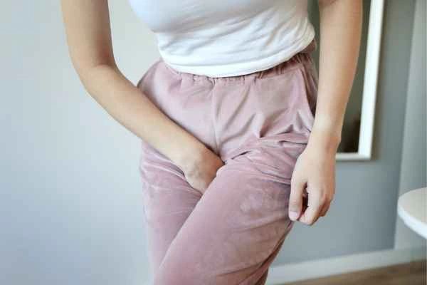 older woman running to the toilet because of urinary incontinence Stratford